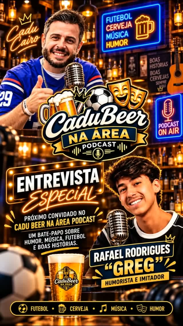 Capa do Cadu Beer na Área Podcast