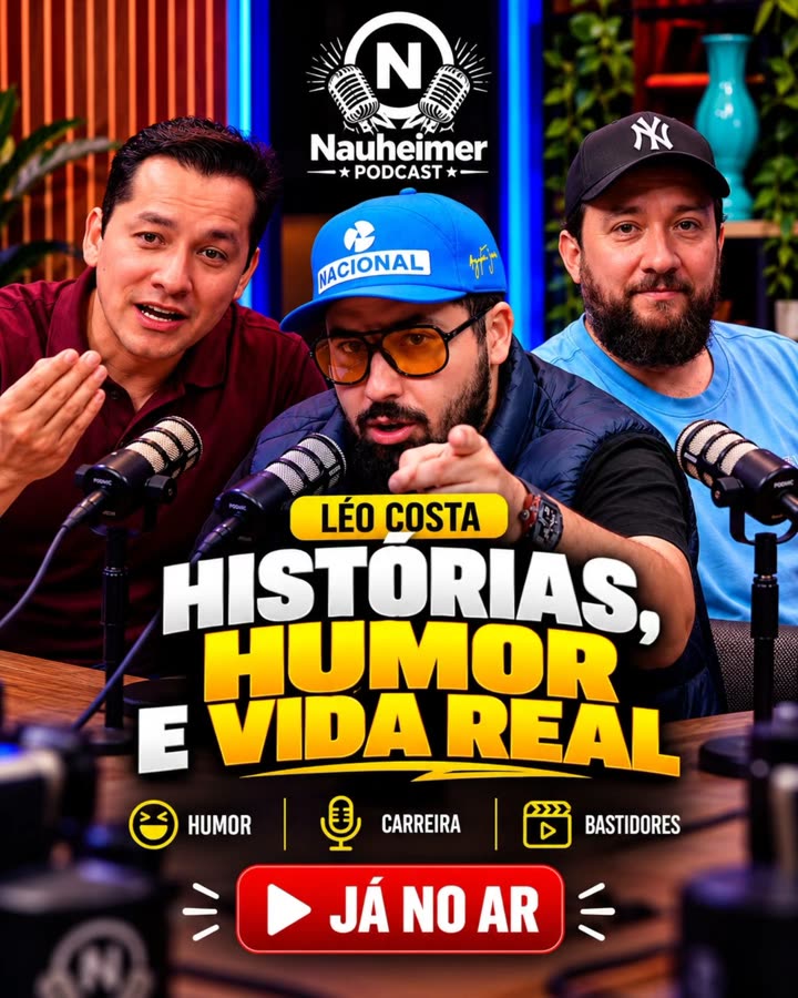 Capa do episódio do Nauheimer Podcast com Léo Costa